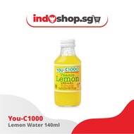 You-C 1000 Lemon Water | Apple | MANGO | Orange - 140ml (Pack of 6 Bottles)