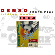 DENSO IRIDIUM SPARK PLUG IK24 (4PCS) TOYOTA BMW PROTON ALTIS