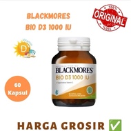 Blackmores Bio D3 Vitamin D3 1000 IU - 60 Capsules - Meet Vitamin D Needs