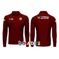 T-SHIRTS WITH COLLAR MODEL VILLAGE-OWNED BUSINESS BODYPOLO - BUMDESA - 02 BINADES