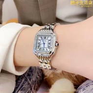 scottie詩高迪方形手錶小方表品牌羅馬實心鋼帶時尚防水一件