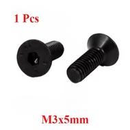 Screw Bolt Bolt Steel M3 5mm M3x5mm brushless motor BR2212 2212 DX2212 A2212 Anti-Corrosion Airplane
