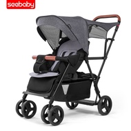 Seebaby T12 Pro Tandem Stroller / Twin Stroller
