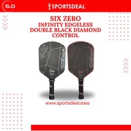 Six Zero Infinity Edgeless Double Black Diamond Control Pickleball Paddle