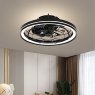 ST-🚢Direct Ceiling Fan Bedroom Dining Room Ceiling Fans Low Floor Mute Variable Frequency Simple Living Room Fan