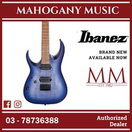 Ibanez RGA42FML-BLF RGA Standard Series Left-Handed Electric Guitar, Blue Lagoon Burst Flat