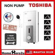 TOSHIBA DSK38S5MW 3.8KW WATER HEATER (WITHOUT PUMP) WHITE - Homehero2u