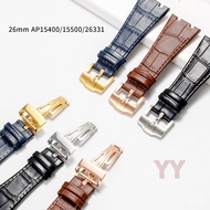 26mm Royal Oak Alligator Band - Swiss-Made Hand-Stitch for AP15400/15500/26331