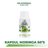 MR MORINGA Oleifera Kapsul Moringa Premium Capsules Moringa For Health Daun Kelor 60 Biji Lulus KKM