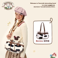 กระเป๋าถือสะพายไหล่แบบลำลอง Vanwalk Farm Series น้ำหนักเบา กระเป๋าถือแบบสะพายข้าง กระเป๋าเดินทาง กระ