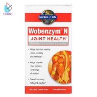 Garden of Life,Wobenzym N Joint Health,200/400/800 Enteric-Coated Tablets