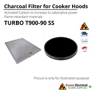TURBO  Filter T900-90 SS | T900-90SS | T900 90 SS | Cooker Hood Charcoal Carbon Filter Wire Mesh Fil