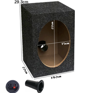 Car Audio Modification Speaker Box 4 Inch 5 Inch 6 Inch 6.5 Inch Square Wooden Box Subwoofer  Body A
