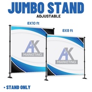 JUMBO STAND / ADJUSTABLE STAND / 8ft x 8ft / 8ft x 10ft /READY STOCK