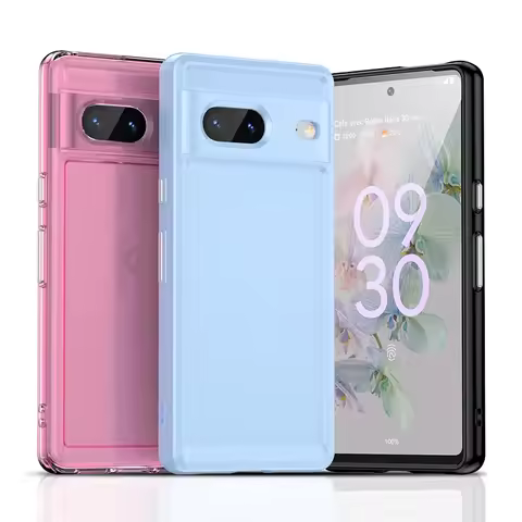 Candy Shockproof Silicone Bumper Phone Case For Google Pixel 7/7 Pro