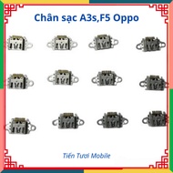 Removable charging port for oppo A3S/F5, used for replacement