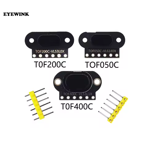 TOF050C 200C 400C laser ranging sensor module TOF time-of-flight distance IIC output for arduino VL6