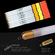 KHJ 10Pcs/Set Floating Stem Tubes Kits 2.0/3.0G Hot Tube Peche Tackle Accessories