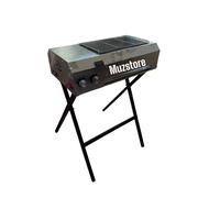 Dapur bakar gas infrared dgn kaki/stand bakar satay ayam/ikan sosej lokcing