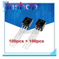 200PCS 2N5551 2N5401 5551 5401 TO-92 (100PCS* 2N5401+100PCS* 2N5551 ) TO92 Bipolar Transistors