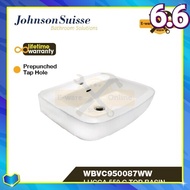 Johnson Suisse Lucca 550 Ceramic Countertop Basin Johnson Suisse Basin Set Ceramic Wash Basin Bowl B