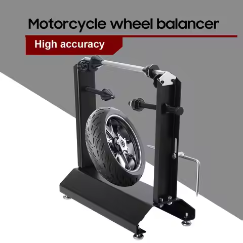 Motorcycle Tire Balance Frame General Manual Simple Balancing Machine Balance Instrument Tire Straig
