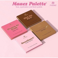 Maaez Eyeshadow & Blusher Palette 2in1 4in1