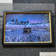 Mecca Kaaba photo frame wall decoration size 65x45cm