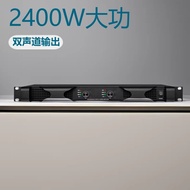 Professional Stage 1U Power Amplifier Pure Post-Stage Power Amplifier 2 Channel 4 Channel Speaker 24