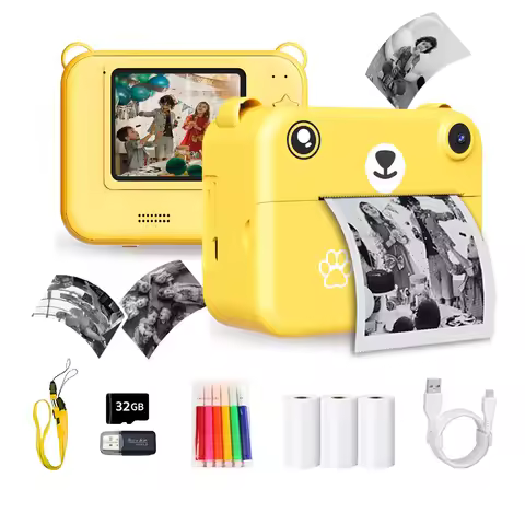 Digital Camera For Kids Instant Print The camera can print instantly Instant Print Camera Kids and i