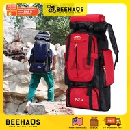 Beehaus 75L Travel & Hiking Backpack | Outdoor Large Backpacks Hiking Trekking Rucksack Camping Trav