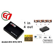 4 Port HDTV Splitter V1.4 1080P (DS-H14/SP4)