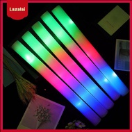 【AQ NEW】 LAZALAI 1/5pcs Birthdays for Party Festival Glow in the Dark RGB LED Cheer Tube Colorful Fl