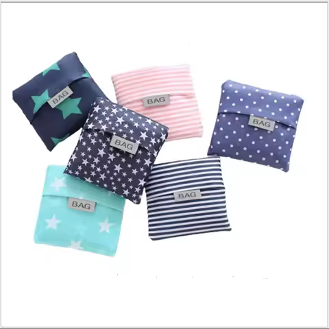 Shopping bag Eco-friendly bag Storage bag shoulder Grocery bags Shoulder Market Bags Reusable foldab