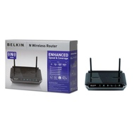 BELKIN MIMO N WIRELESS 802.11N ROUTER N300 WITH 4-PORT ROUTER