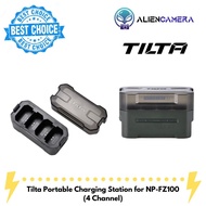 TILTA Camera Battery NP-FZ100 Digital Camera Battery Case Charger (4 Channel) for Sony Camera a7m4 a