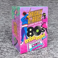 Lyrically Correct 80's Music Trivia Card Game