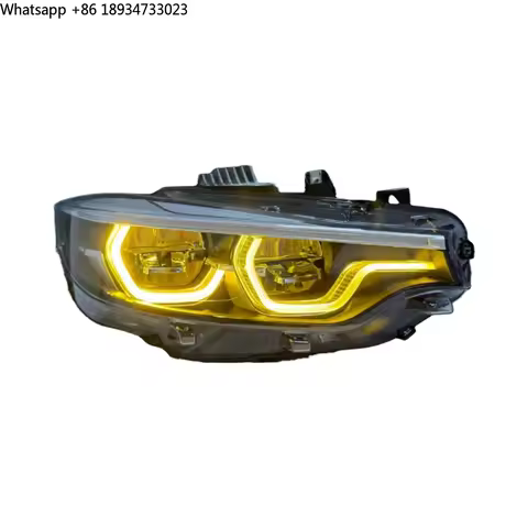Ikon Style V2 LED Headlight for BMW F32 F80 F82 M3 M4 Double-color 6000K New Upgrade High/Low Fog Si