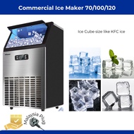 Hicon High-Capacity Commercial Ice Maker – Smart Display, Energy Saving, Durable Build Mesin Ais Kom