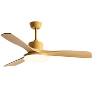HAISHI5 Fan With Light Bedroom Inverter With LED Ceiling Fan Light Simple DC Power Saving Ceiling Fan Lights