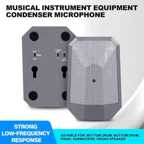 BA 19A Condenser Boundary Microphone for Instrument Applications