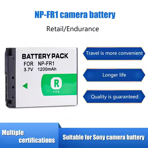 NP-FR1 battery for Sony T30 T50 G1 P100 P120 P200 P150 camera battery