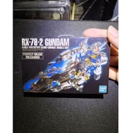 PG RX-78 2 Gundam Mobile Suit, V Gundam RX-93 Mecha Mini Cover Box Display Art