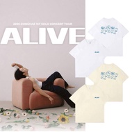 SJ Lee Donghai's First Solo Regular Album ALIVE 2026 Concert Merchandise Printed Short-Sleeved T-Shi