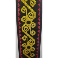 Selampai sulam cross stitch shawl sarawak