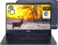acer 2023 Newest Chromebook 314 Touchscreen Laptop, 14" FHD IPS Touch, Intel Celeron Dual-core Proce