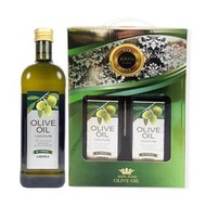 《台糖優食》台糖純級橄欖油禮盒(1L/瓶) x2瓶/組 ~精選義大利純級Pure 100%橄欖油
