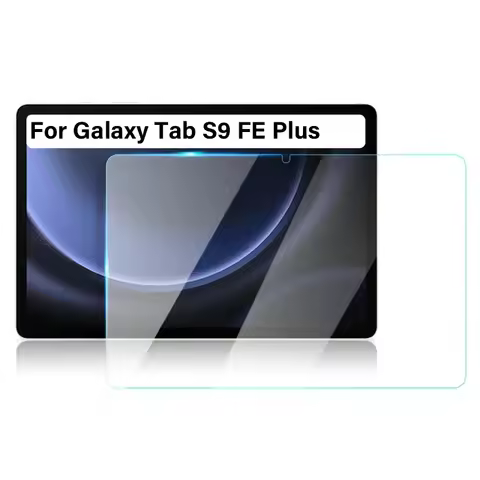Tempered Glass For Samsung Galaxy Tab S9 FE Plus 12.4 Inch 2023 Screen Protector S9 FE+ SM-X610 SM-X