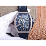 Frank Muller ZF FM (Franck Muller) man collection V45 blue yacht mechanical watches, watch the delivery man Real Shot