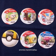 [READY STOCK] FULL SET 160PCS & MISSPRINT KARTU KOLEKSI KARTU MEDALLION POKEMON CHOKI CHOKI